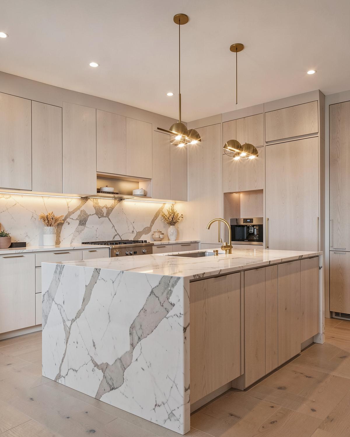 Illustrative reference: renovated kitchen interior